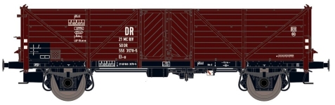 Exact-Train EX24103 - H0 - Gedeckter Güterwagen Klagenfurt Holztür, DR, Ep. IV